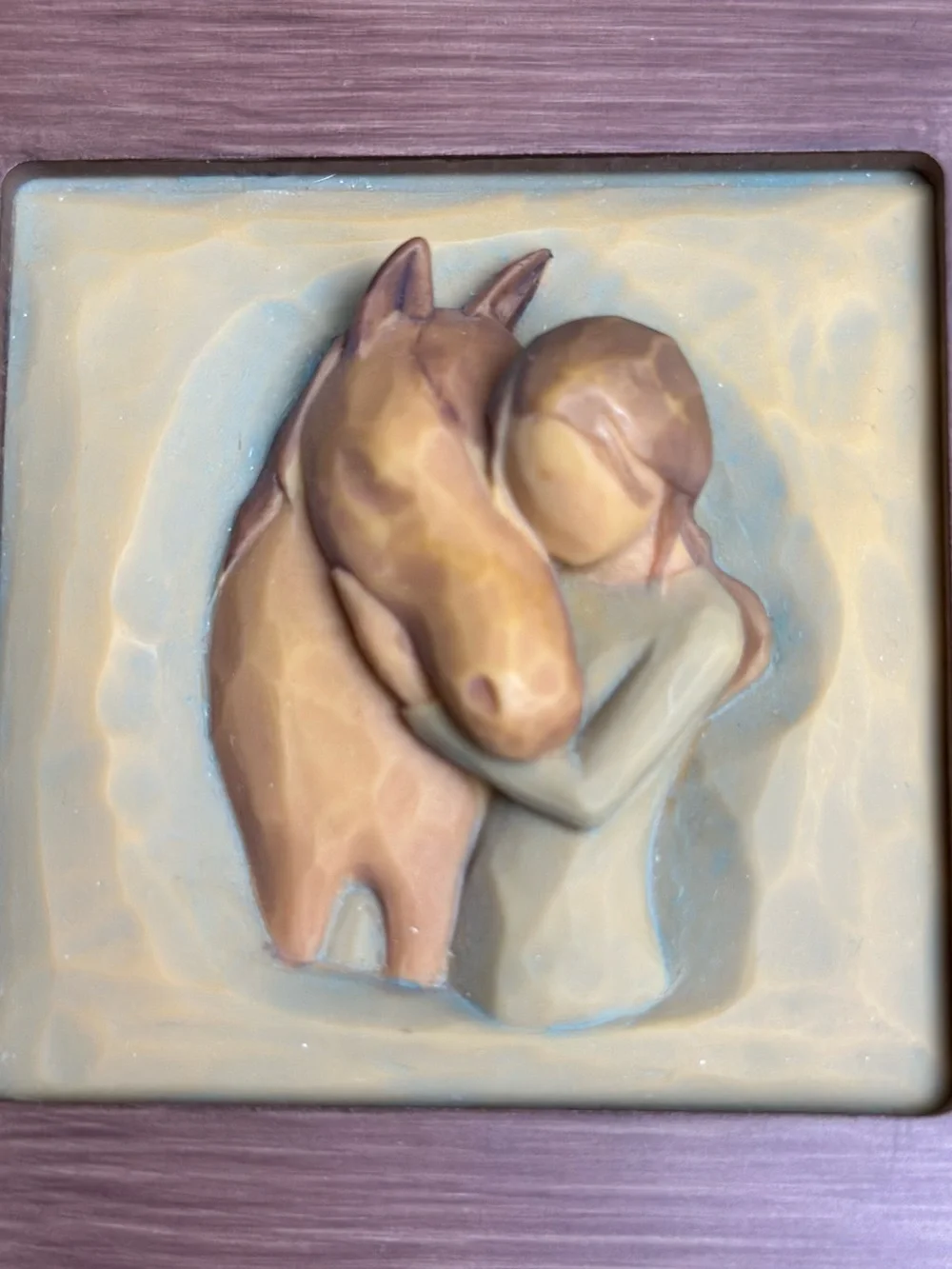 Willow Tree Quiet Strength Memory Box Equestrian Keepsake Box Cottagecore Decor